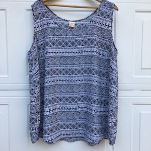 EUC FADED GLORY TANK SIZE 4X